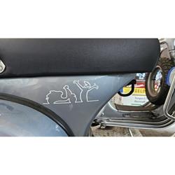 Aufkleber mit Motiv Vespa GTS Motorroller