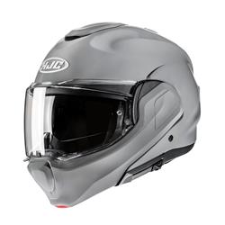 Helm HJC F100, grau, Gr. M, 57-58 cm Modularhelm