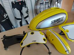 Ducati Lacksatz NEU Scrambler 800 Flat Track Pro gelb Ducati Lacksatz NEU Scrambler 800 Flat Track Pro gelb
