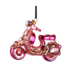 Christbaumschmuck "Roller" rosa