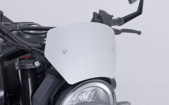 Windschild. Silbern. Husqvarna Svartpilen 801 (24-). - Bild 3