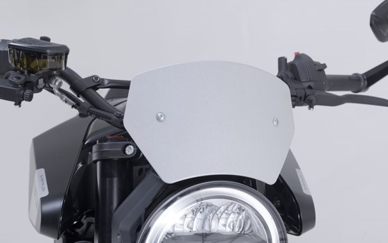 Windschild. Silbern. Husqvarna Svartpilen 801 (24-). - Bild 4