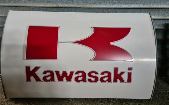 Werbeleuchtkasten Kawasaki - Bild 2
