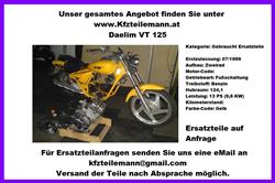 Daelim VT 125 ERsatzteile