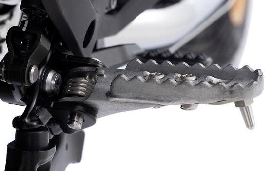 Schräglagenindikator für original BMW Standard Fußrasten R - Edelstahl - Satz - Bild 2