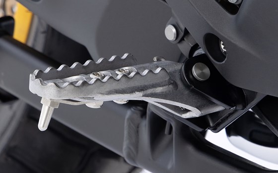 Schräglagenindikator für original BMW Standard Fußrasten R - Edelstahl - Satz - Bild 3