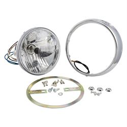 Scheinwerfer JOCKEY'S BOXENSTOP Klarglas H4 rund für Lambretta 125 LI 2°/150 LI 2°/175 TV 2°