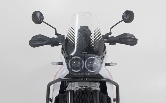 Adventure Handprotektoren-Kit. Schwarz. Ducati DesertX / Rally, CFMoto 800MT-X. - Bild 2