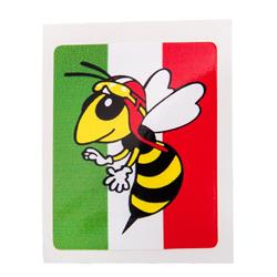 Aufkleber mit Motiv "Wespe"