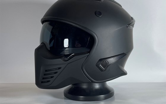 Jethelm m. Mundschutz  - Bild 1