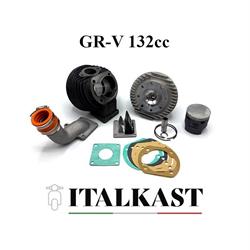 Rennzylinder ITALKAST GR-V 135 ccm 6 Travasi für Vespa 50-125/PV/ET3/PK/S/XL/2