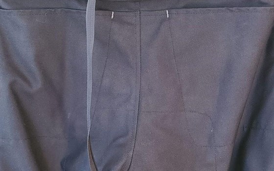 MOTORRADHOSE HEIN GERICKE aus schwarzem Textil + Büffelleder - Bild 4