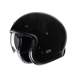 Helm HJC V31 Solid, schwarz, Gr. XXL, 62-63 cm Jethelm