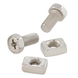 Schrauben Kit Batteriepol M5x10 mm, Kreuzschlitz, Vierkant, SIP für nahezu alle Scooter 50ccm 2T/4T AC/LC