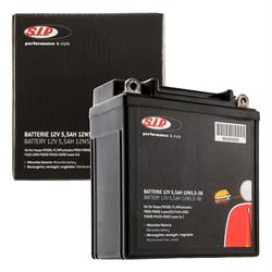 Batterie SIP 12V/5.5Ah, 12N5,5-3B für Vespa PK50XL FL/N Plurimatic/P80X-PX80E-Lusso (D)/P125-150X-P200E-PX125-200E/Lusso (e), mit Batterie