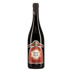 Rotwein Rosso Corsa“, mit Motiv Vespa Motorroller Aglianico del Vulture, 2016