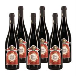 Rotwein Rosso Corsa“ mit Motiv Vespa Motorroller, Aglianico del Vulture, 2016