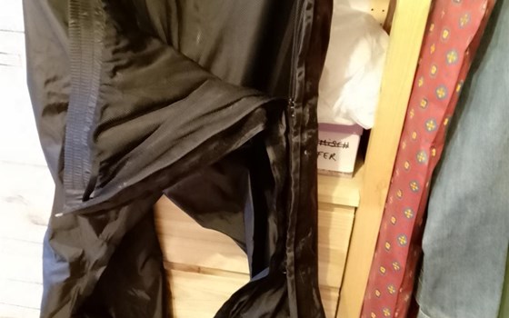 HERREN SEITENZIPP Motorrad Regenhose 5XL - Bild 1