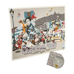 Poster/DVD Set Diagonal `85 Stadtrennen Barcelona