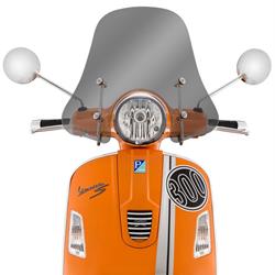 Windschild ERMAX Sportivo für Vespa GTS/GTS Super/GT/GT L 125-300ccm