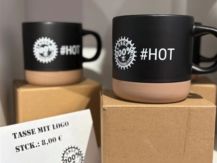 Tasse mit 200% Logo  Bild 1: Tasse mit 200% Logo