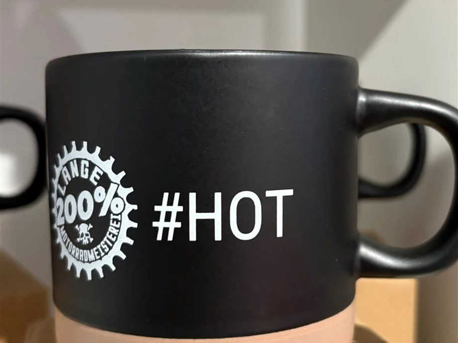 Tasse mit 200% Logo  Bild 2: Tasse mit 200% Logo