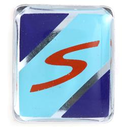 Emblem S Kotflügelnippel 654821 für Vespa S 50-150ccm/GTS Super/Super Sport 125/300ccm