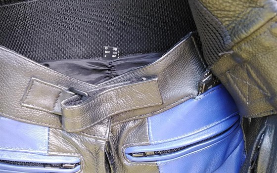 Leder Damen Motorrad Kombi - Bild 3