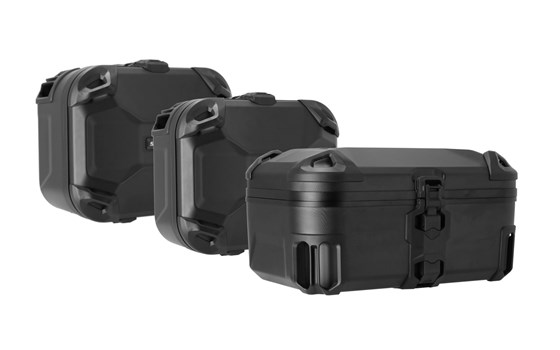 Adventure Set DUSC mit Topcase XL. Schwarz. BMW F 800/ 700/ 650 GS (07-18). - Bild 1