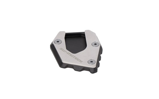 Seitenständerfuß-Verbreiterung. Schwarz/Silbern. Voge DS900X (23-). - Bild 2