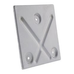 Nummernschildhalter für Lambretta 125 LI 1°-2°/150 LI 1°-2°/175 TV 1°-2°