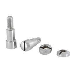 Schrauben Kit Lenkerhebel Kupplung & Bremse 26 mm, (Schlitz), ohne Bund, PASCOLI für Vespa 125 VNB6/150 VBB2 216001-> (2)
