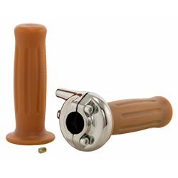 Kurzhubgasgriff DOMINO Vintage "Rally" 22/22 mm, 0335.03.60-01