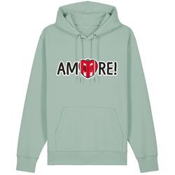 Kapuzen-Sweatshirt/Hoodie SIP mit Herz aus "Vespa" Seitenhauben Größe: M Unisex