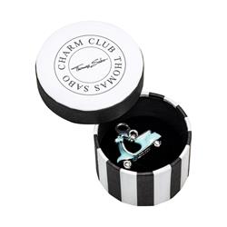 Anhänger THOMAS SABO Charm Club Charm Roller mit Motiv Vespa Motorroller türkis