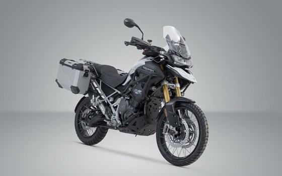 TRAX ADV Alukoffer-System. Silbern. 45/37 l. Tiger 1200 Rally Pro/GT/GT Pro. - Bild 2