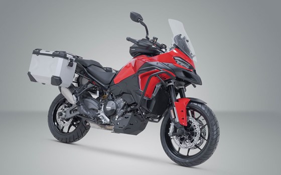 TRAX ADV Alukoffer-System. Silbern. 45/45 l. Ducati Multistrada V2/V2S (24-). - Bild 2