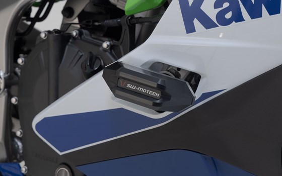 Sturzpad-Kit. Schwarz. Kawasaki Ninja ZX4-RR (23-). - Bild 2