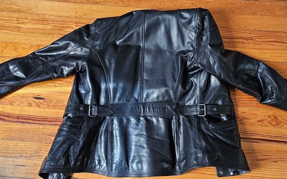 Belstaff Lederjacke schwarz wie neu - Bild 2