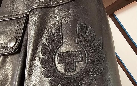 Belstaff Lederjacke schwarz wie neu - Bild 5