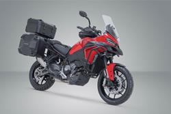 Adventure Set DUSC mit Topcase XL. Schwarz. Ducati Multistrada V2 / V2 S (24-).