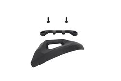 DUSC Ersatzecke für Deckel. Schwarz. Für unten rechts / oben links.