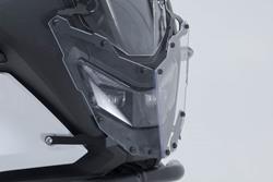 Scheinwerferschutz. Halterung mit Blende. Honda XL750 Transalp (24-).