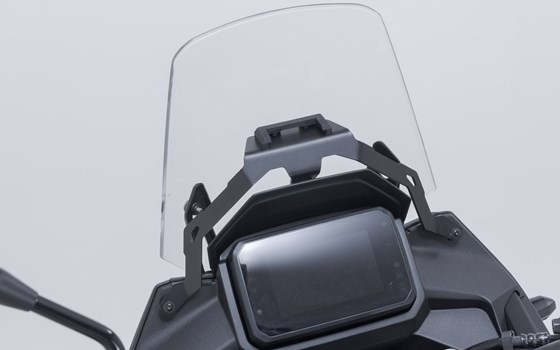 Navi-Halter im Cockpit. Schwarz. Honda XL750 Transalp (24-). - Bild 3