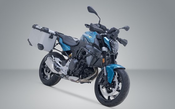 TRAX ADV Alukoffer-System. Silbern. 45/45 l. BMW F 900 R / XR (24-). - Bild 2