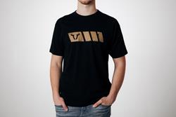 T-Shirt. Legend Gear. Schwarz. Herren. Größe M. T-Shirt. Legend Gear. Schwarz. Herren. Größe M.