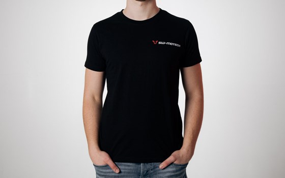 T-Shirt. Core Line. Schwarz. Herren. Größe M. - Bild 1