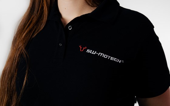 Team Polo-Shirt. Core Line. Schwarz. Damen. Größe S. - Bild 4