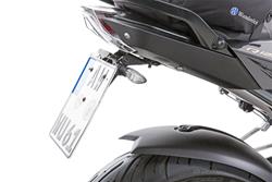 Blinkerhalter Kennzeichenträger für original Blinker- schwarz