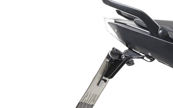 Blinkerhalter Kennzeichenträger für original Blinker- schwarz - Bild 2